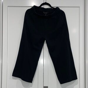 Banana Republic Gaucho Pant Black Wide Leg